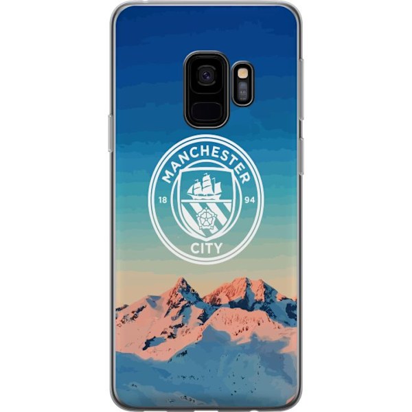 Samsung Galaxy S9 Gennemsigtig cover Manchester City