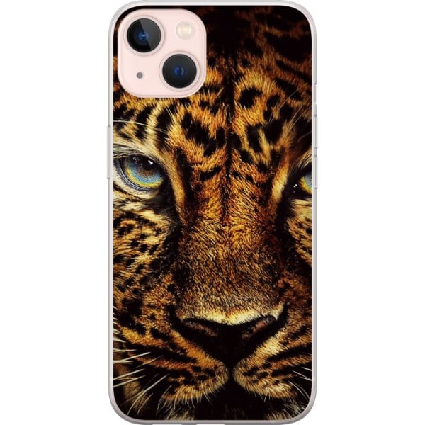 Apple iPhone 13 Deksel / Mobildeksel - leopard