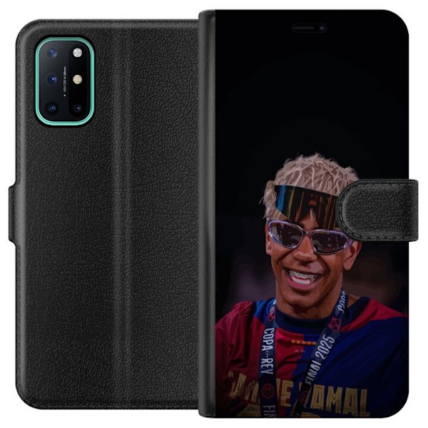 OnePlus 8T Tegnebogsetui Lamine Yamal mobiltaske i elegant sportsdesign