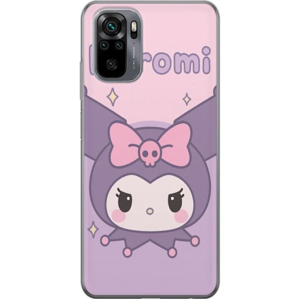 Xiaomi Redmi Note 10 Gjennomsiktig deksel Kuromi Kawaii