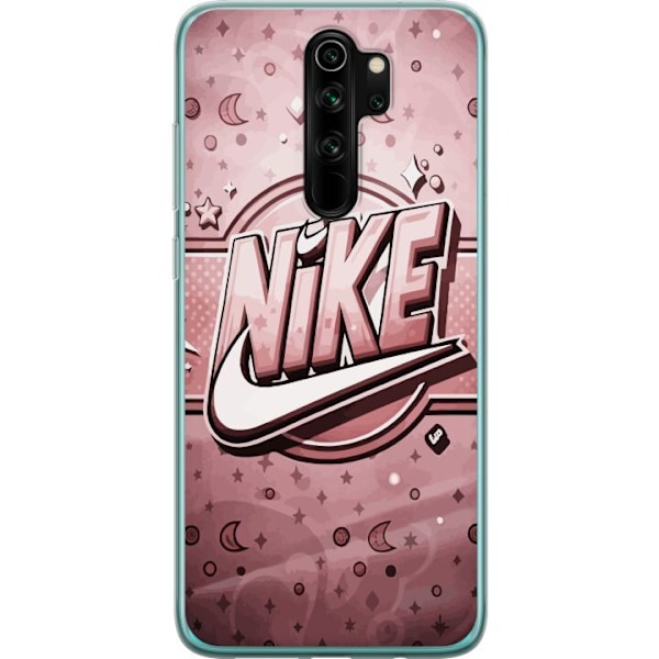 Xiaomi Redmi Note 8 Pro  Gjennomsiktig deksel Nike Rosa