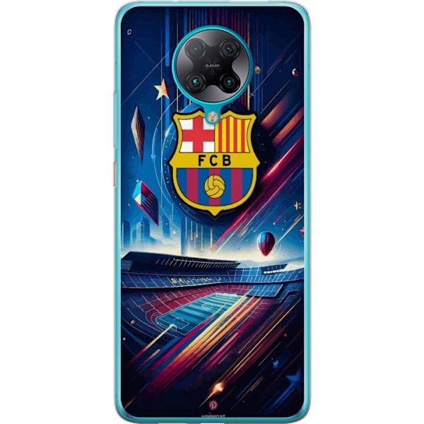 Xiaomi Poco F2 Pro Gennemsigtig cover FC Barcelona