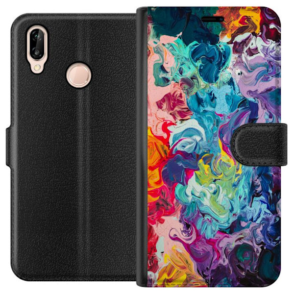 Huawei P20 lite Lompakkokotelo Väri