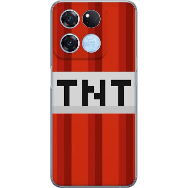 OnePlus Ace Racing Gjennomsiktig deksel Minecraft TNT