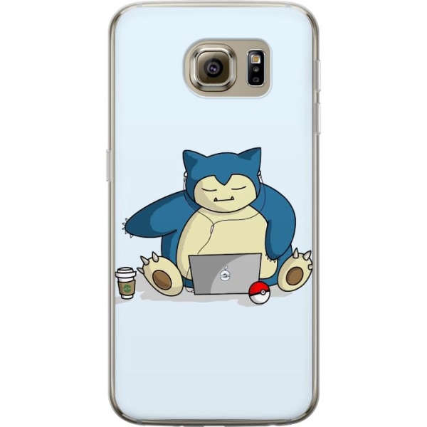 Samsung Galaxy S6 Gennemsigtig cover Pokemon Rolig