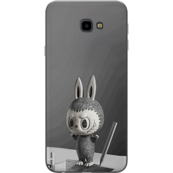 Samsung Galaxy J4+ Genomskinligt Skal Pop Mart MEGA LABUBU LAB