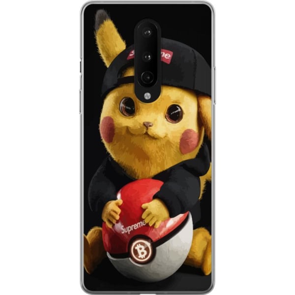 OnePlus 8 Gjennomsiktig deksel Pikachu Supreme
