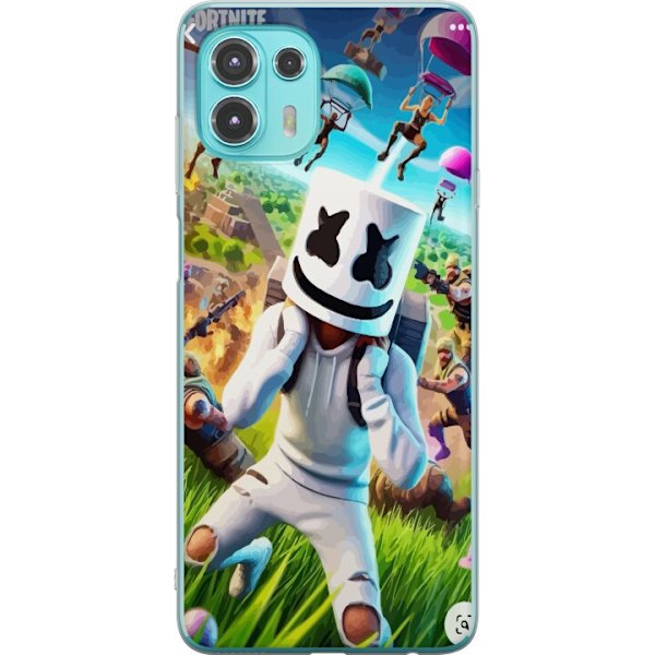 Motorola Edge 20 Lite Gennemsigtig cover Fortnite