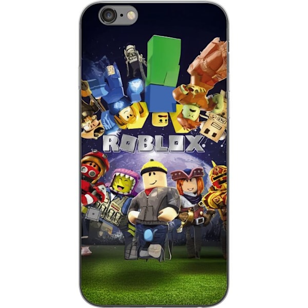 Apple iPhone 6 Plus Läpinäkyvä kuori Roblox Maailma - Pelaa