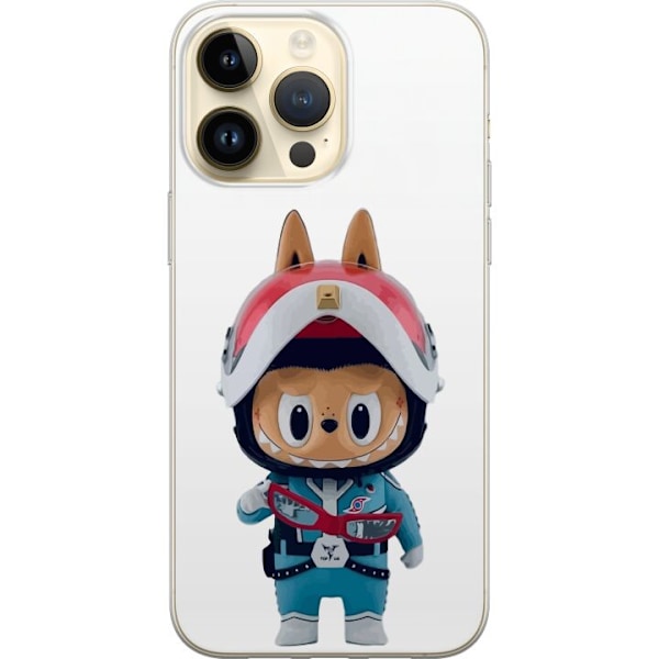Apple iPhone 14 Pro Max Gennemsigtig cover How2work Labubu Mon