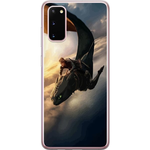 Samsung Galaxy S20 Läpinäkyvä kuori Loimuttajamestari