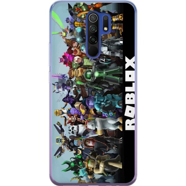 Xiaomi Redmi 9 Gjennomsiktig deksel Roblox