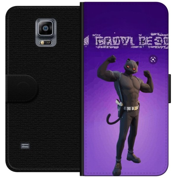 Samsung Galaxy Note 4 Tegnebogsetui Fortnite - Meowscles