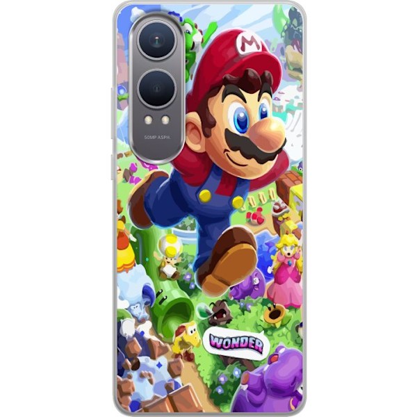 OnePlus Nord CE4 Lite Gennemsigtig cover Super Mario Wonder