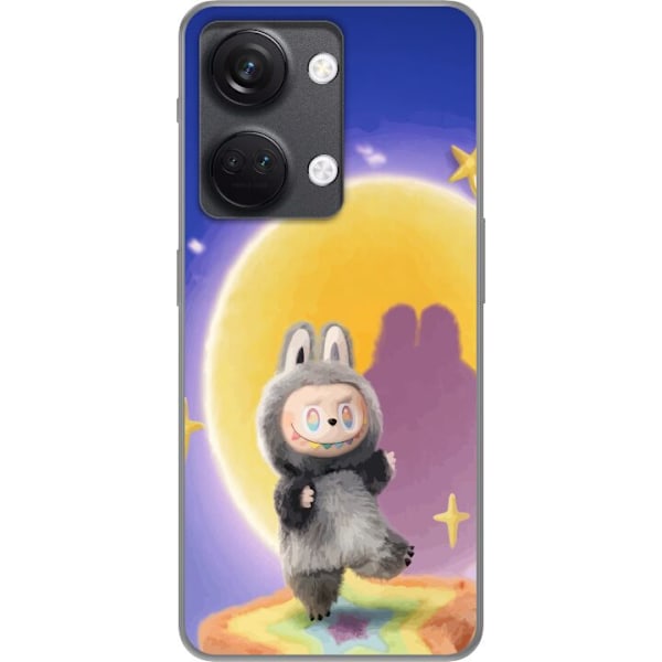 OnePlus Nord 3 Läpinäkyvä kuori Labubu Neon Pop - Neonväri