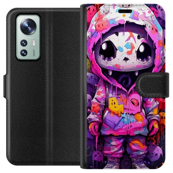 Kompatibel Tegnebogsetui til Xiaomi 12 Anime