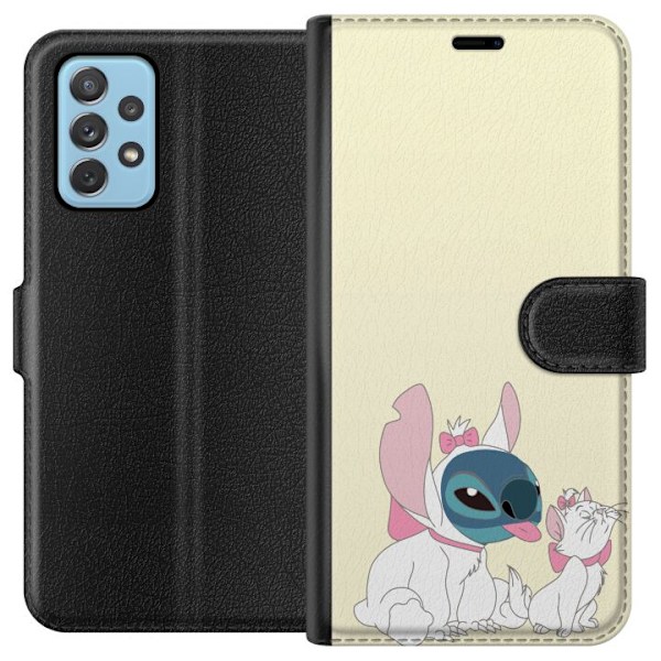 Samsung Galaxy A52 5G Lompakkokotelo Stitch Aristocats