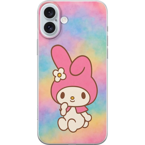 Apple iPhone 16 Plus Läpinäkyvä kuori Kawaii Sanrio My Melody
