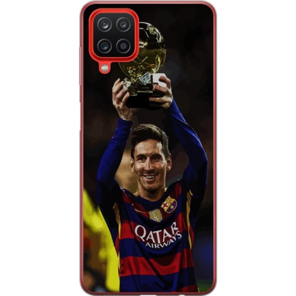 Samsung Galaxy A12 Gennemsigtig cover Lionel Messi