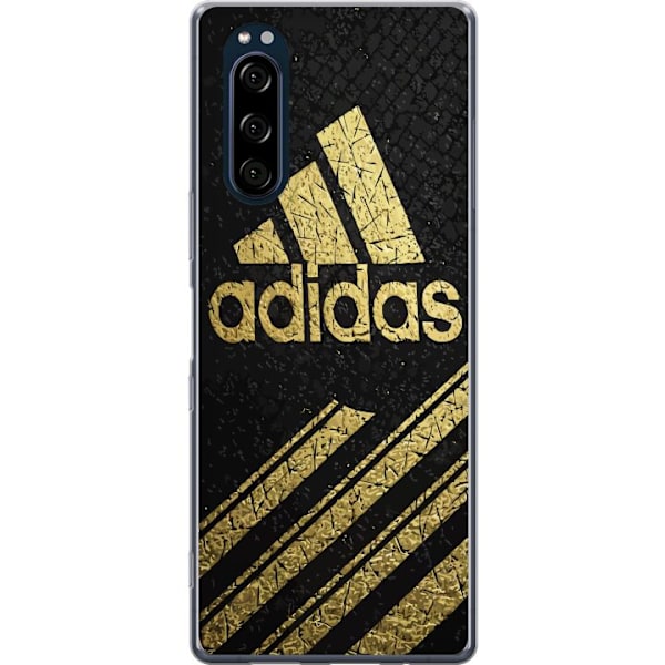 Sony Xperia 5 Läpinäkyvä kuori Adidas