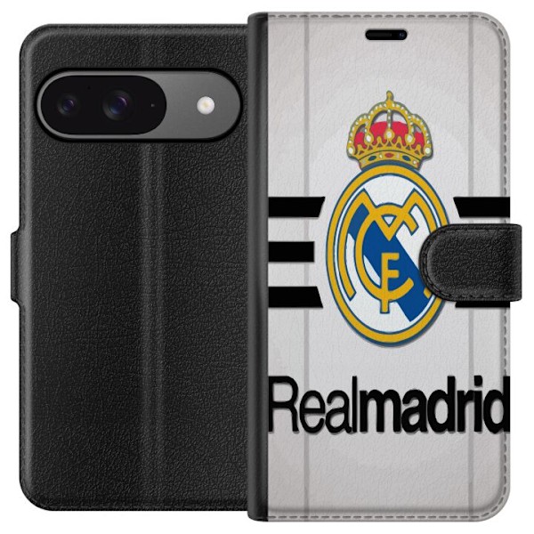 Google Pixel 9 Lompakkokotelo Real Madrid