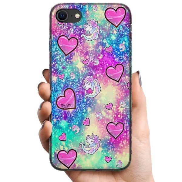 Apple iPhone 7 TPU Mobilskal Unicorn Enhörning