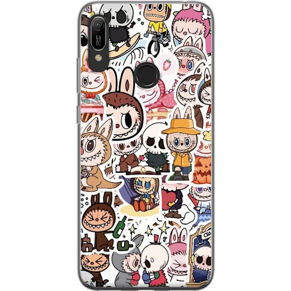 Huawei Y6 (2019) Läpinäkyvä kuori Labubu All-Stars – POP MART Erikoispainos