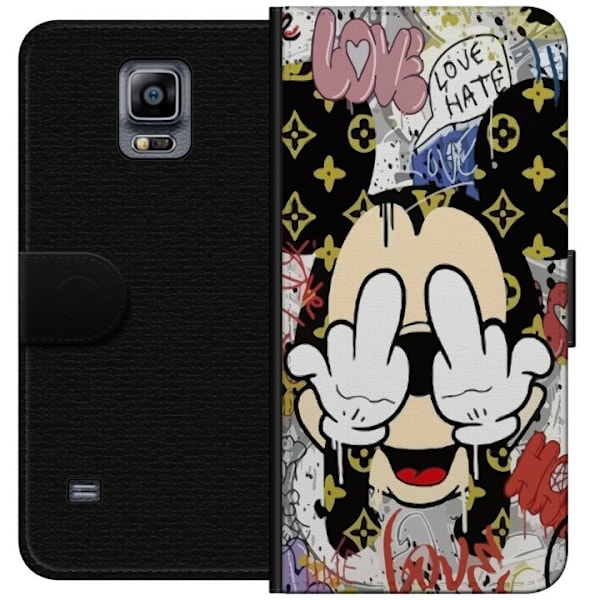 Samsung Galaxy Note 4 Tegnebogsetui Mickey Mouse F-YOU