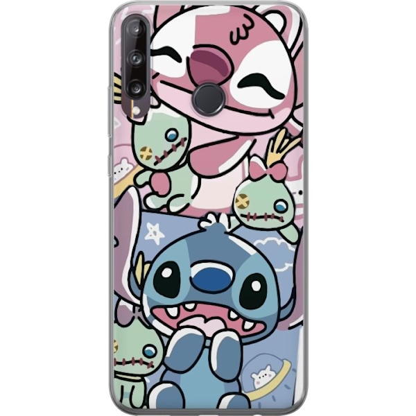 Huawei P40 lite E Läpinäkyvä kuori Ommel