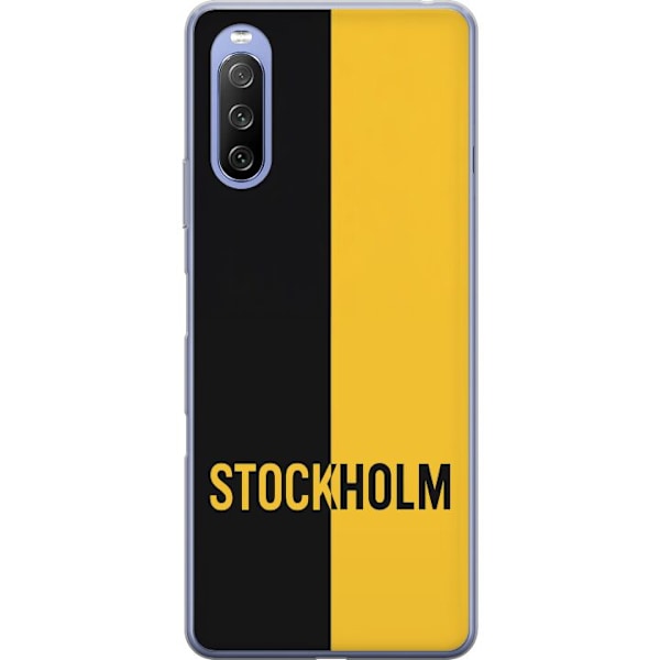 Sony Xperia 10 III Lite Gennemsigtig cover Stockholm – fodbo