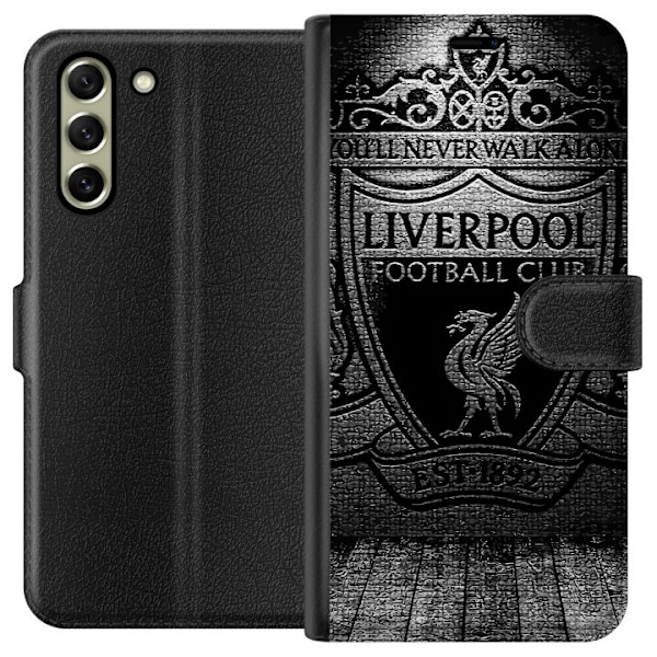 Samsung Galaxy S21 FE 5G Tegnebogsetui Liverpool FC