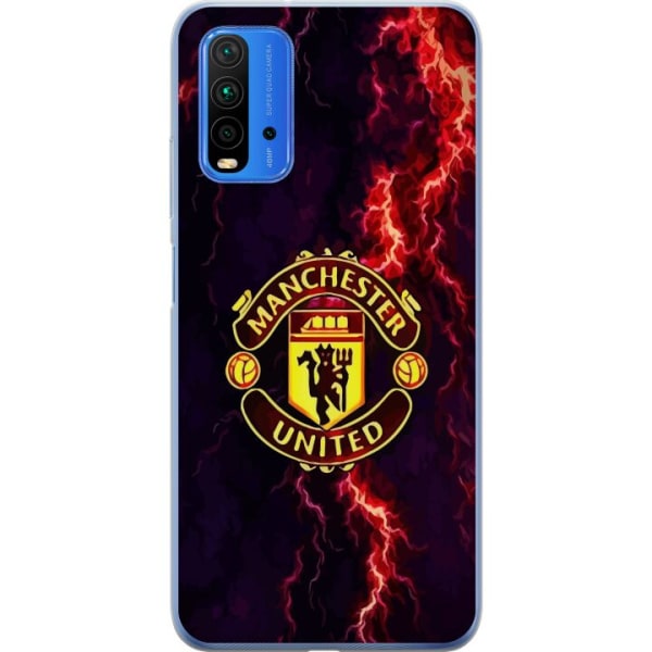 Xiaomi Redmi 9T Gennemsigtig cover Manchester United