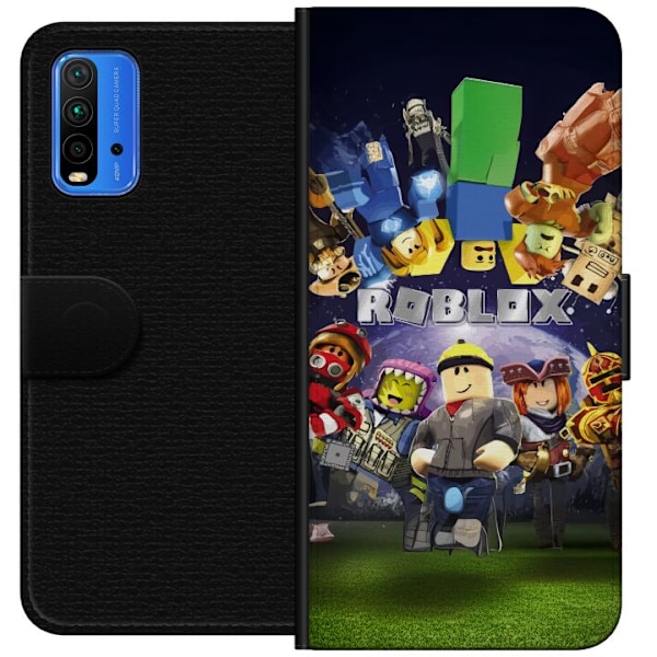 Xiaomi Redmi Note 9 4G Lompakkokotelo Roblox Maailma - Pelaami