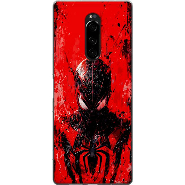 Sony Xperia 1 Gjennomsiktig deksel Spider Man