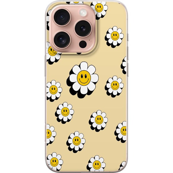 Apple iPhone 16 Pro Gennemsigtig cover Daisy