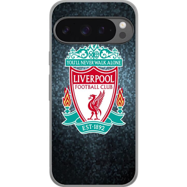 Google Pixel 9 Pro XL Läpinäkyvä kuori Liverpoolin Jalkapal