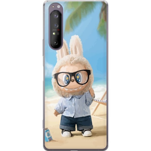 Sony Xperia 1 II Läpinäkyvä kuori Labubu Tummat Unelmat