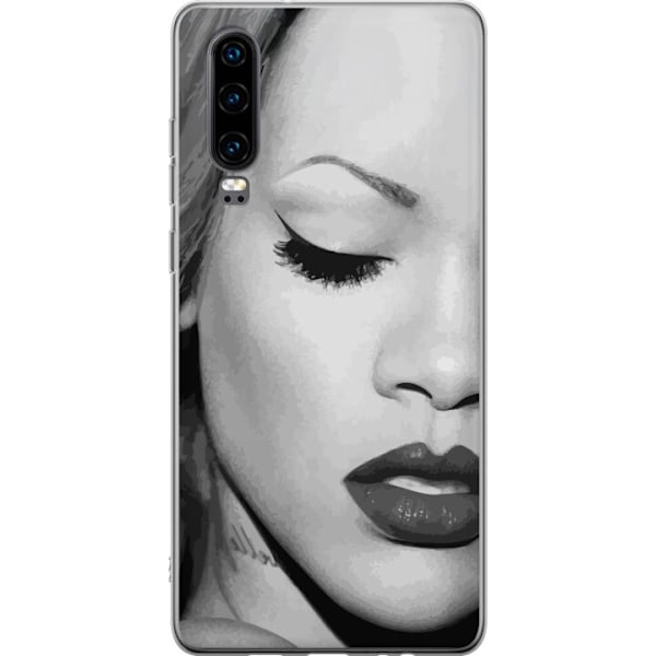 Huawei P30 Läpinäkyvä kuori Rihanna – Aesthetic Edit 2025