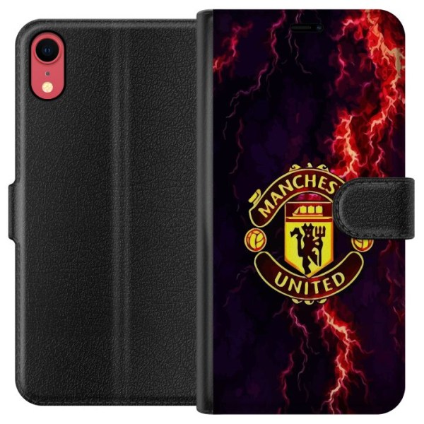 Apple iPhone XR Lompakkokotelo Manchester United