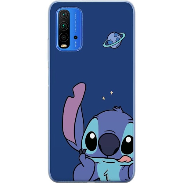 Xiaomi Redmi Note 9 4G Genomskinligt Skal Stitch