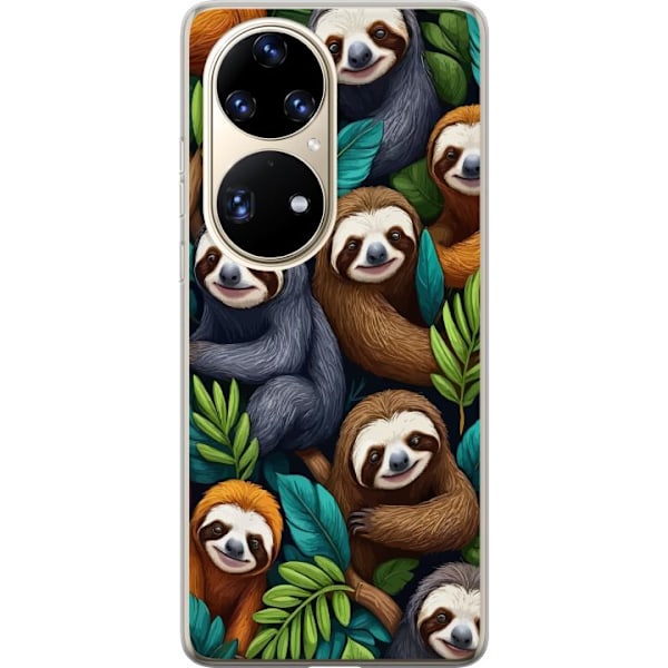 Huawei P50 Pro Läpinäkyvä kuori Sengångarstil - rentoutunu