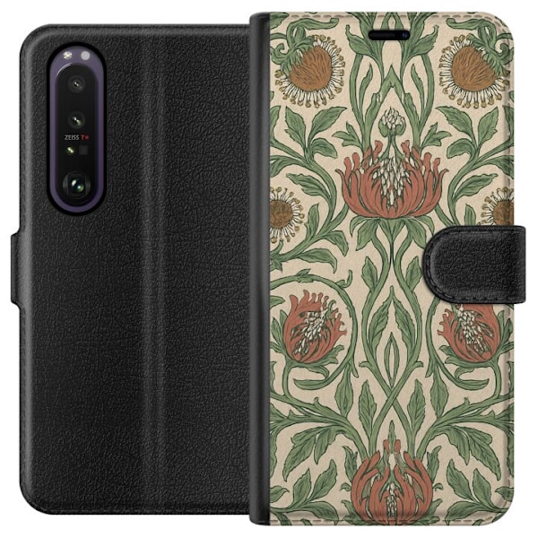 Sony Xperia 1 III Lommeboketui Bladedetaljer