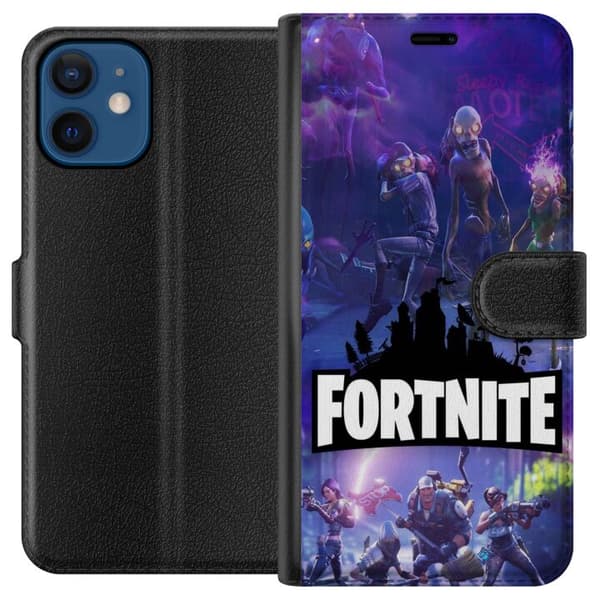 Kompatibelt Plånboksfodral till Apple iPhone 12 mini Fortnite