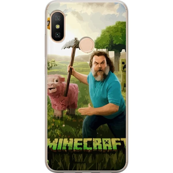 Xiaomi Redmi 6 Pro Läpinäkyvä kuori A Minecraft Movie
