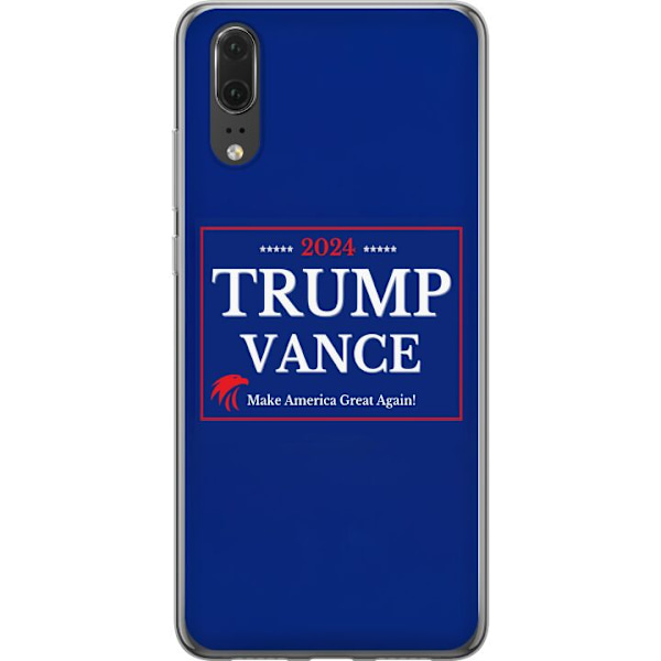 Huawei P20 Gennemsigtig cover Trump | Vance 2024