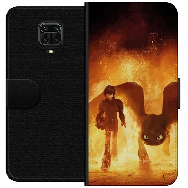 Xiaomi Redmi Note 9 Pro Tegnebogsetui Drage Træner
