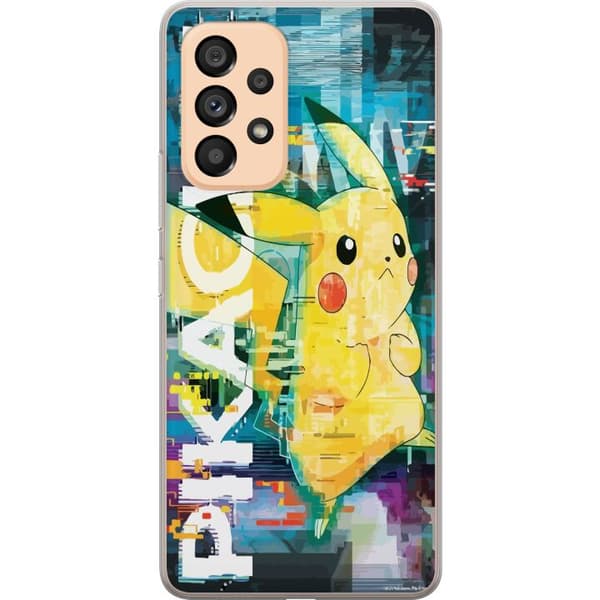 Kompatibel Mobilcover til Samsung Galaxy A53 5G Pikachu