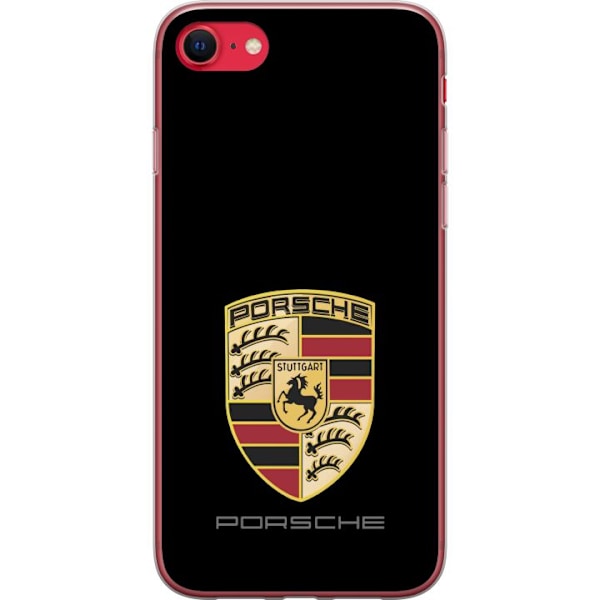 Apple iPhone SE 2025 / 16E Läpinäkyvä kuori Porsche