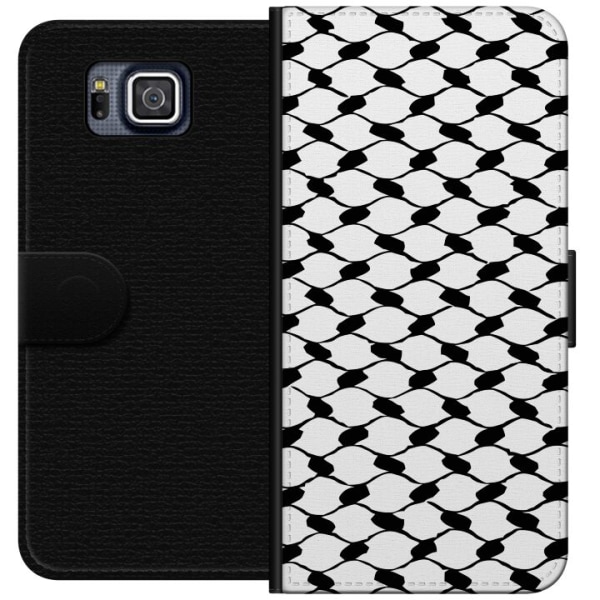 Samsung Galaxy Alpha Plånboksfodral Keffiyeh mönster