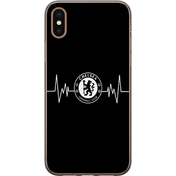 Apple iPhone XS Max Gjennomsiktig deksel Chelsea F.C.